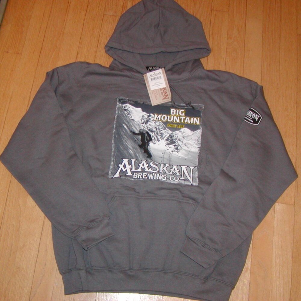 Alaskan Brewing Big Mountain Sweatshirt. Size XL. NWT
